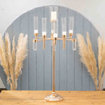 Arial Candelabra Series - Gold Lifestyle