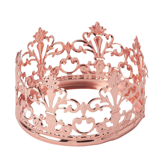 Metal Royal Crown - Rose Gold