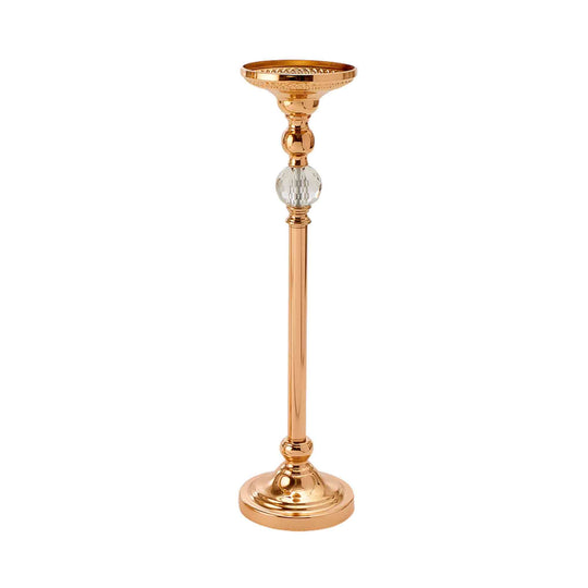Classic Floral Riser 23.25" - Gold