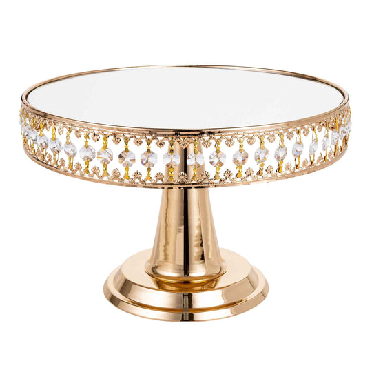 Piper Dessert Stand-Gold