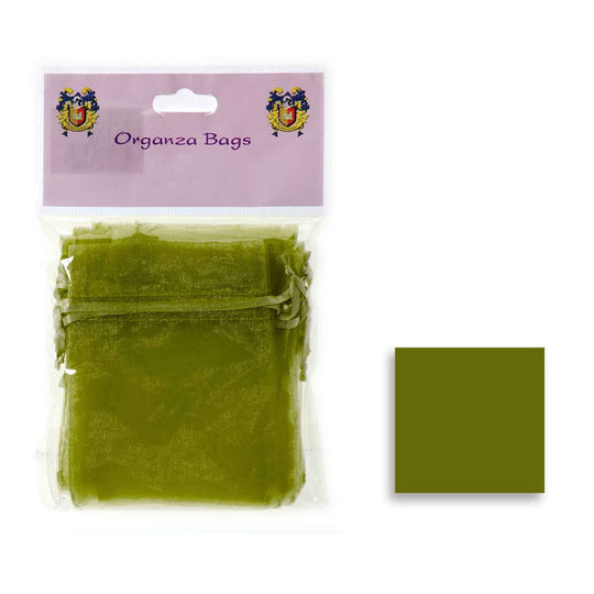 Extra Small Organza Bag - Green