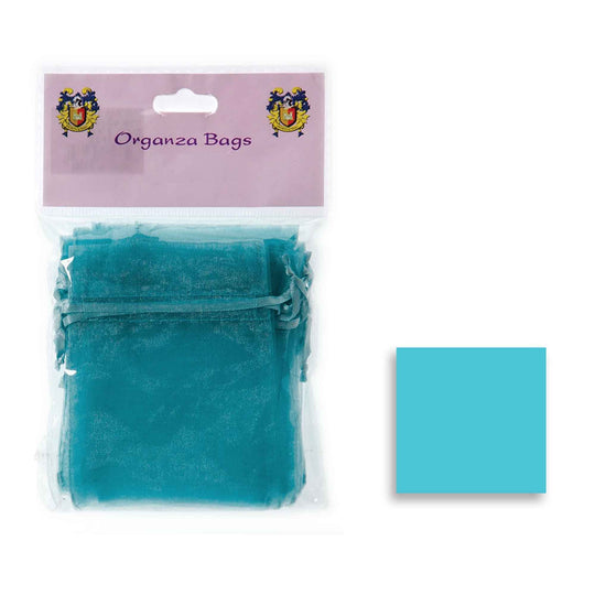Extra Small Organza Bag - Turquoise
