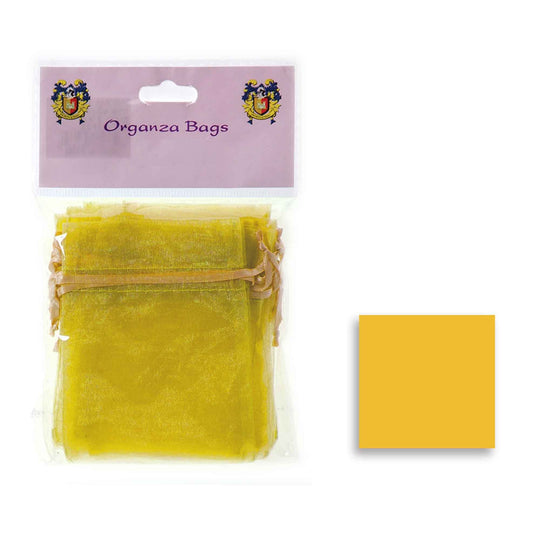 Extra Small Organza Bag - Yellow