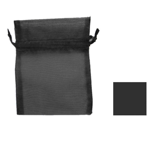 Small Organza Bag - Black