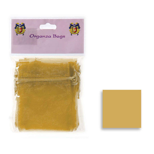 Small Organza Bag - Mustard