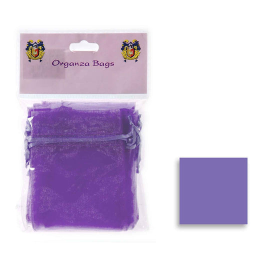 Medium Organza Bag - Lavender