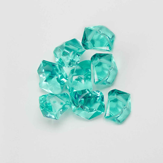 Acrylic Rocks - Aqua