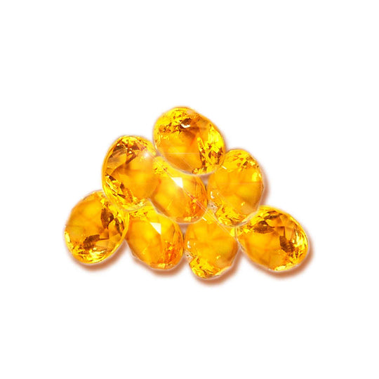 Bulk Acrylic Gems - Gold