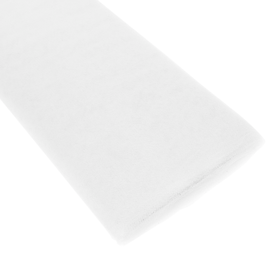 Tulle Bolt White