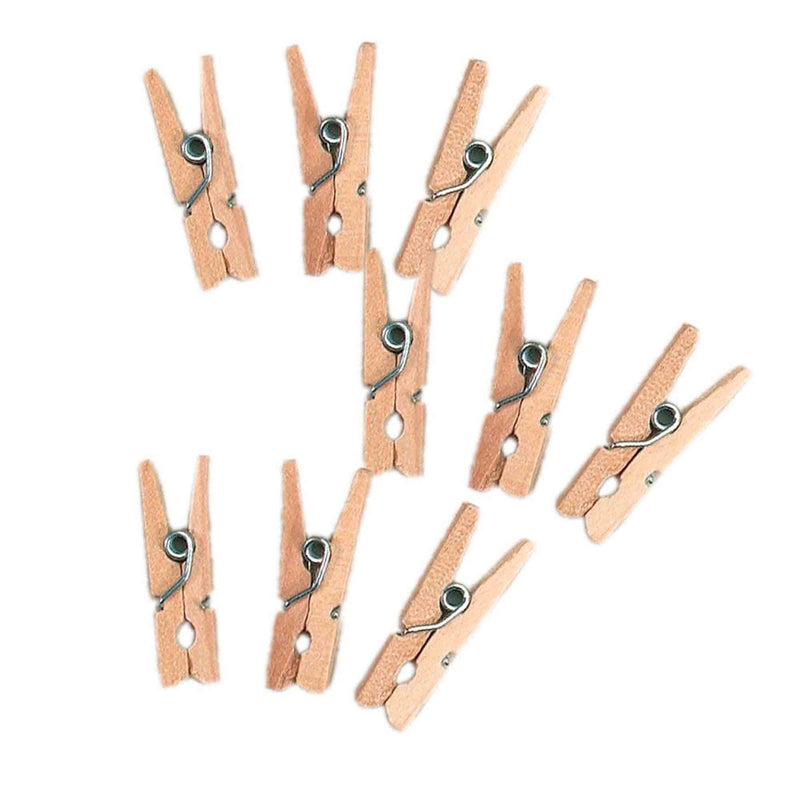 Mini Clothespins - Natural