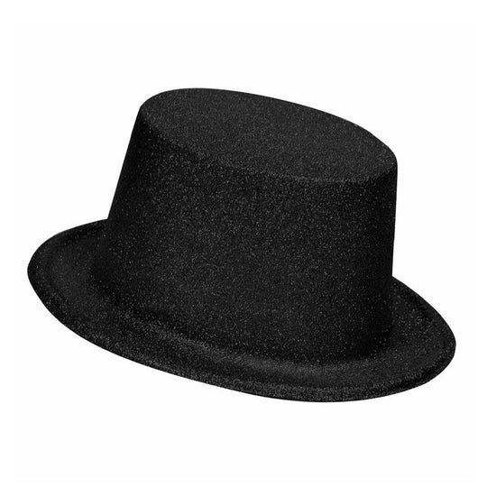Glitter Party Hat - Black