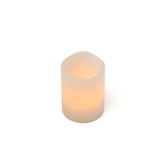 LED Flameless Candle Pillar 3.5"- Pack of 12