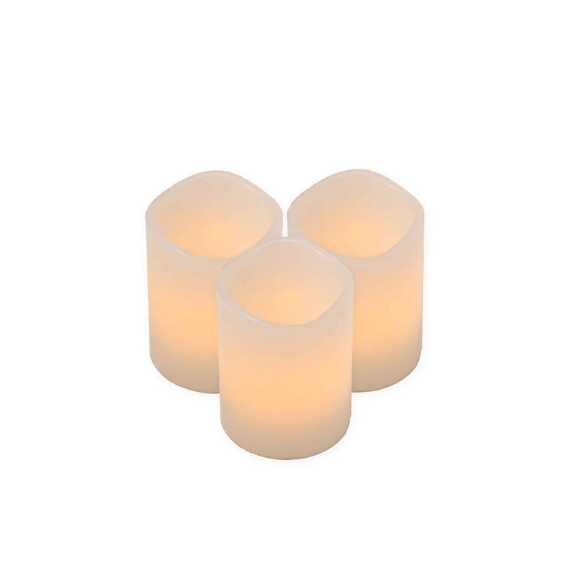 LED 3.5 Inch Pillar Candle - Events and Crafts-Events and Crafts