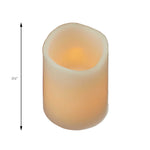 LED 3.5 Inch Pillar Candle Pack of 12 - Events and Crafts-Events and Crafts