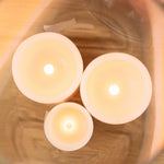 LED 3.5 Inch Pillar Candle Pack of 12 - Events and Crafts-Events and Crafts