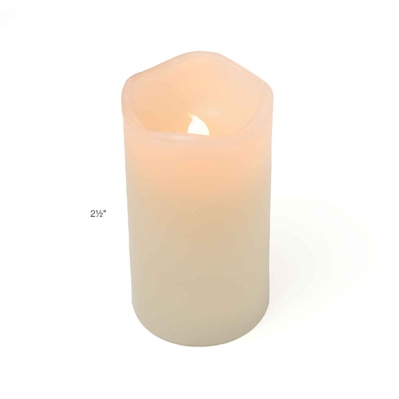 LED 5 Inch Pillar Candle - Events and Crafts-Events and Crafts