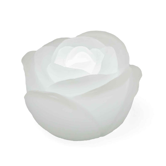 LED Floating White Rose Candles - Pack of 2