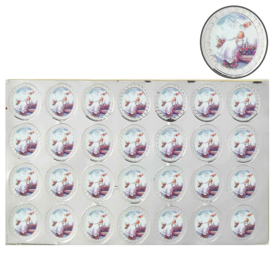 Baptism Foil Stickers