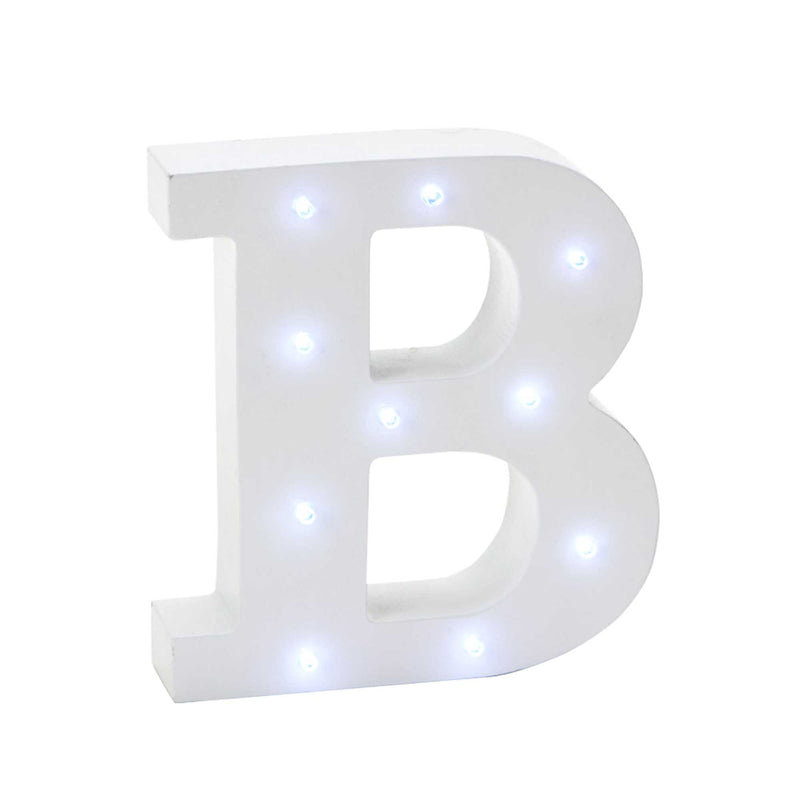 Vintage LED Marquee Letter B - Events and Crafts