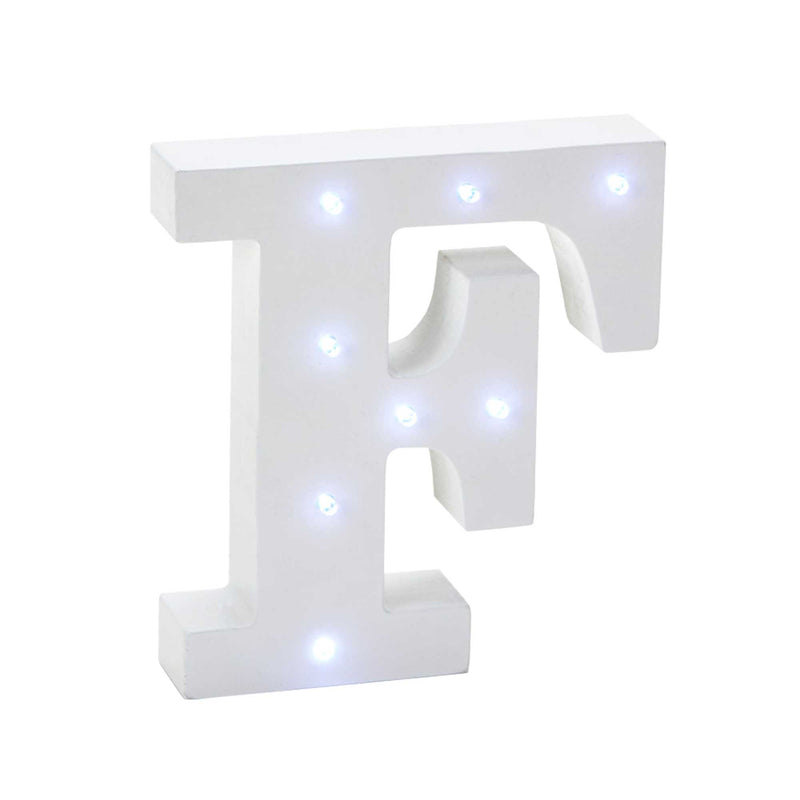 Vintage LED Marquee Letter F - Events and Crafts