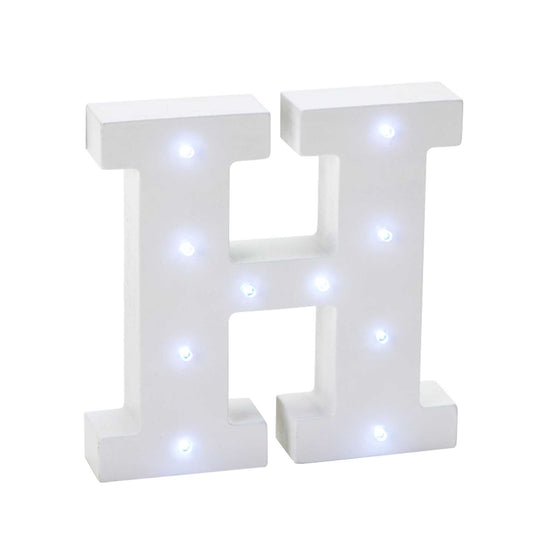 Vintage LED Marquee Letter H