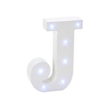 Vintage LED Marquee Letter J - Events and Crafts