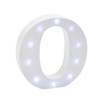 Vintage LED Marquee Letter O - Events and Crafts