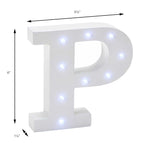 Vintage LED Marquee Letter P - Events and Crafts