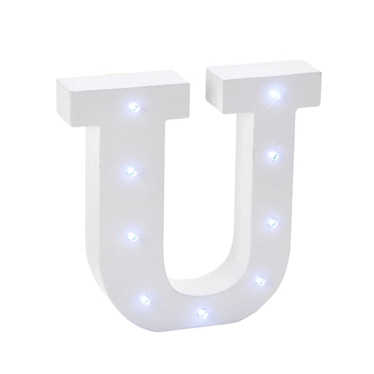 Vintage LED Marquee Letter U