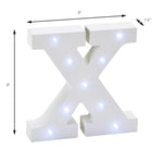 Vintage LED Marquee Letter X - Events and Crafts