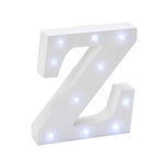 Vintage LED Marquee Letter Z - Events and Crafts