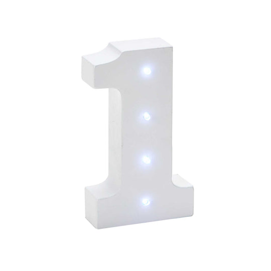 Vintage LED Marquee Number 1
