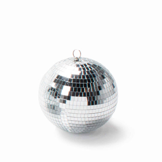 Mirror Disco Balls 8" - Silver