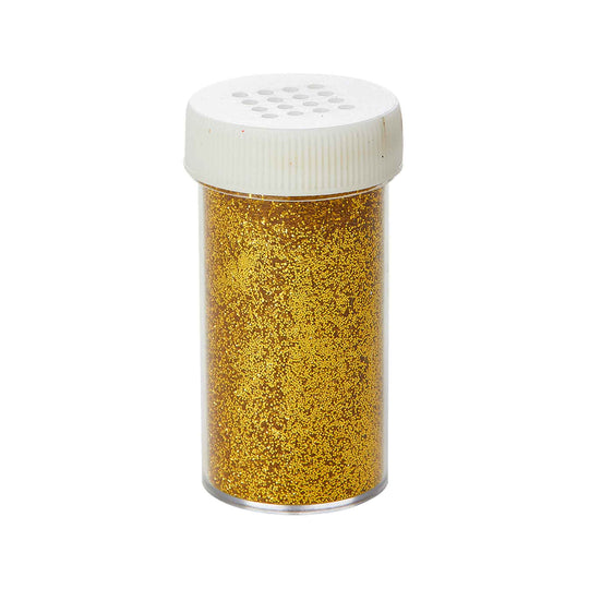 Craft Glitter Shaker Bottle - Pack of 12 - Gold