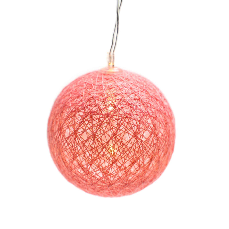 Cotton Ball LED String Lights - Events and Crafts-Events and Crafts