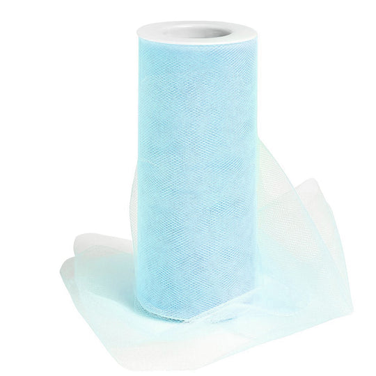 Large Tulle Roll-Blue