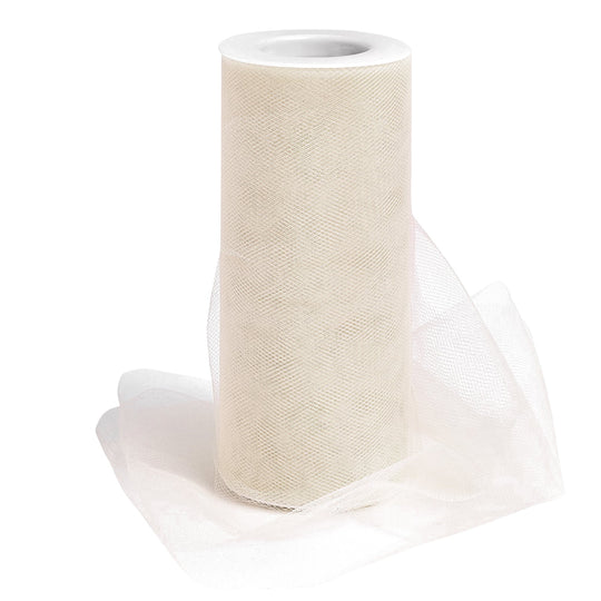 Large Tulle Roll-Ivory