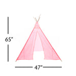 Canvas Play Tent-Pink - Events and Crafts-Simple Elements