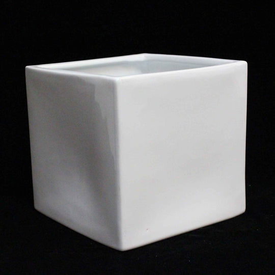 Ceramic Cube - 6.75 Inch