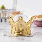 Crown Dessert Cups with Lids - Events and Crafts