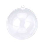 Plastic Fillable Ornament - 4 Inches
