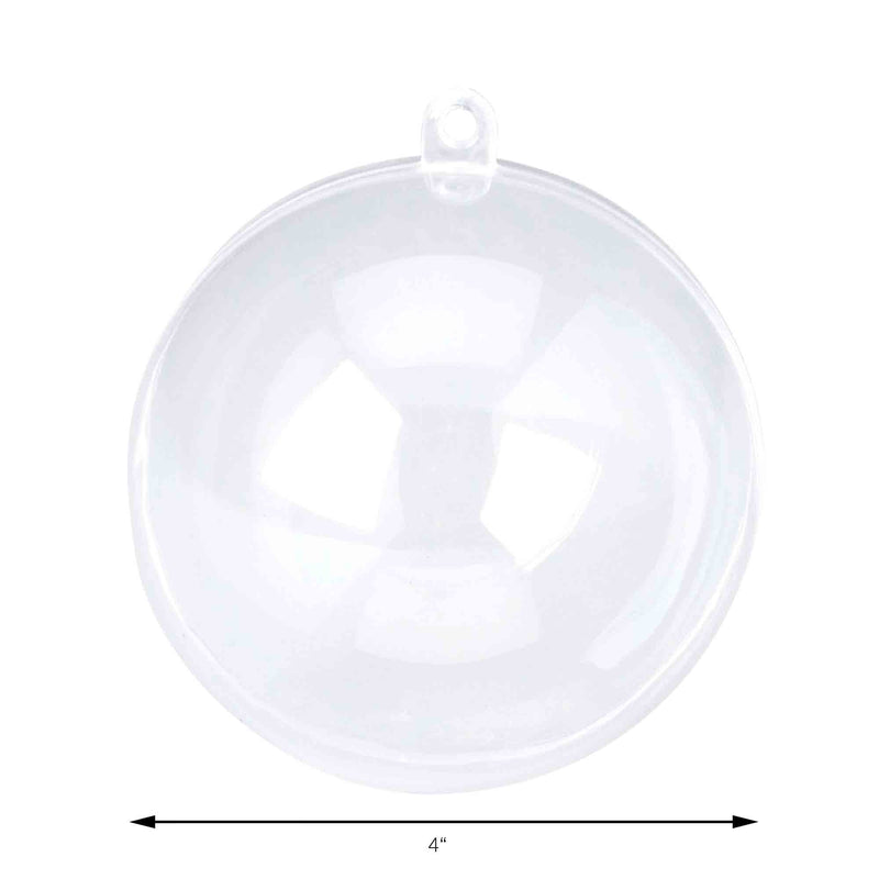 Plastic Fillable Ornament- Measurement