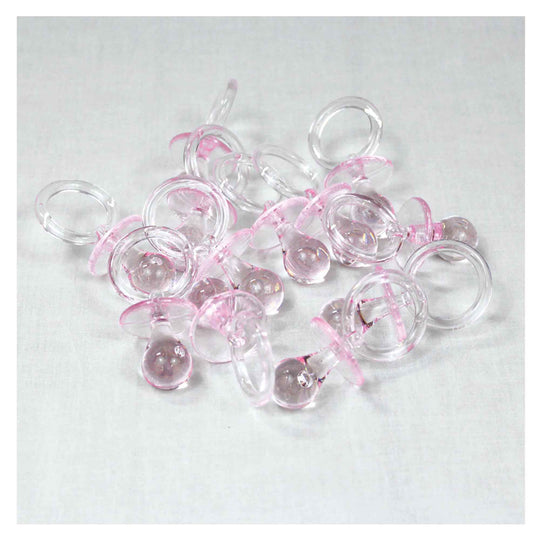 Plastic Pacifier Pink