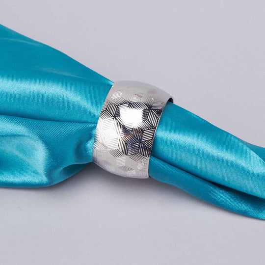 Serena Napkin Rings Silver