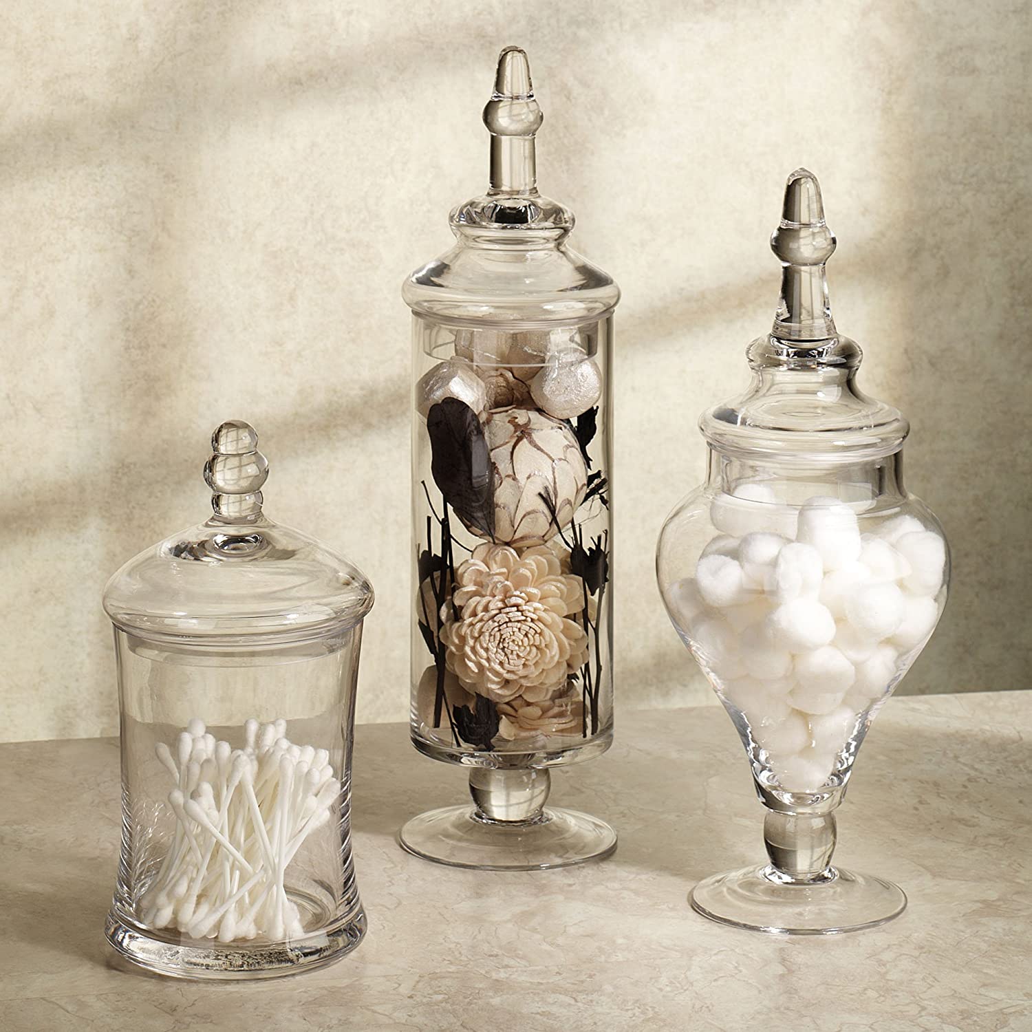 Simply Elegant Apothecary Jar Set