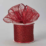 Wired Metallic Weave Ribbon - Events and Crafts-Events and Crafts