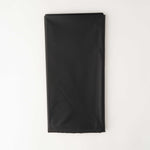 Plastic Table Cover - Rectangle 54 inch - Black out of package