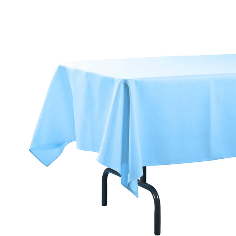 Plastic Table Cover - Rectangle 54 inch - Blue