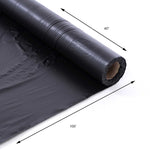 Table Cover Roll 40" Wide - Black Size Guide