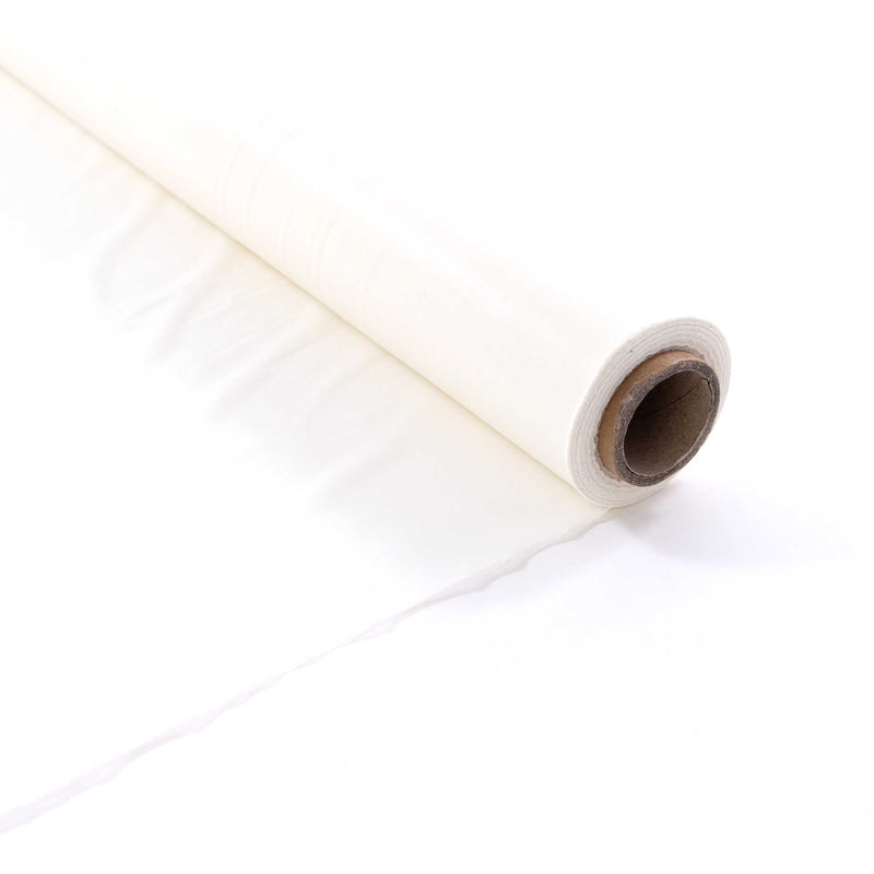 Table Cover Roll 40" Wide - White unrolled